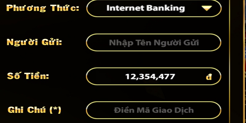 Điều kiện nạp tiền Net79 bằng Banking nhanh nhất