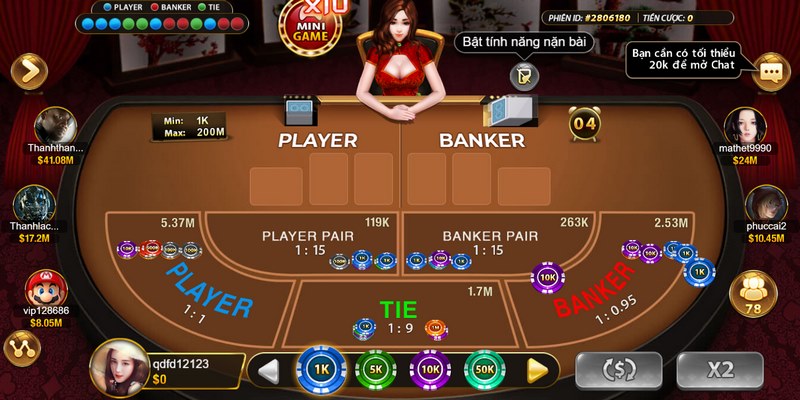 Baccarat – Trải nghiệm đẳng cấp cùng các dealer chuyên nghiệp